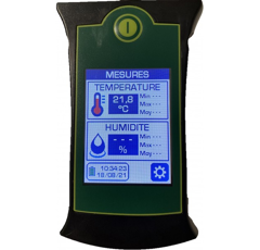 Sonde thermo hygromètre électronique 60 cm - SECURAMA