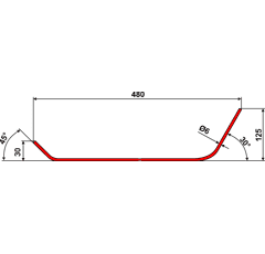 Dent de fenaison pour LANDSBERG 294002E-OR0422 adaptable - BlackSteel©