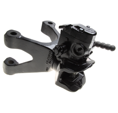 Zugmaul automatisch,absteckbar, senkrecht, Ø 38 mm Bolzen, MB-Trac 1300 - 1600,Farbe Schwarz  