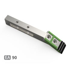 Barre de décompacteur en carbure avec pointe boulonnée EA 90 mm MICHEL adaptable