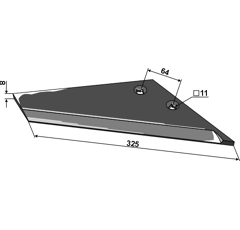 Aileron D BOTTMERSDORF 0200110522 adaptable - BlackSteel©