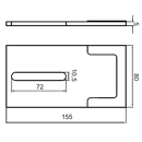 Abstreifer für Packerwalze 435788 Pöttinger Original