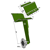 Bras support de disque AMAZONE 78100970 adaptable - BlackSteel©