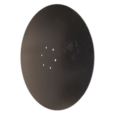 Lemken - 3490027 - Disque déflecteur Lisse - Ø 500x4mm  - 6 trous - BlackSteel©