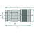Coupleur femelle face plate 3/8 adaptable