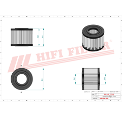 Filtre d'aération adaptable HIFI FILTER SA12528