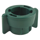 Ecrou baionnette - bouchon noir 1/4 adaptable