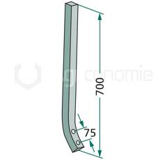 Dent 700 x 35 x 35 mm pour semoir adaptable