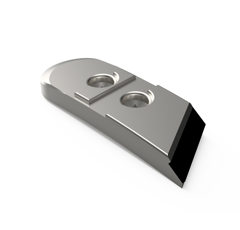 Pflugspitze links gehärtet GREGOIRE & BESSON 173332 - Nachbau