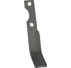 Lame gauche 250 x 35 x 70-75 mm pour Fraise/Rotavator SIMON adaptable -