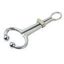 Pince mouchette à coulant en acier forgé nickelé 19 cm