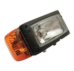 Phare avant droit 12 V avec clignotant adaptable