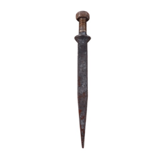 Dent de herse conique au bore 170 x 16  mm adaptable - BlackSteel©