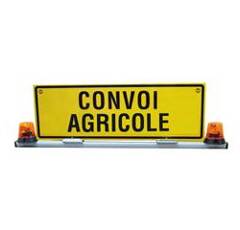 Autocollant de signalisation : Convoi Agricole 410 x 105 mm