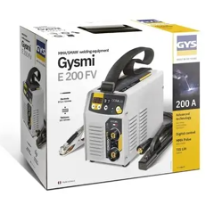 Poste à souder GYSMI E200FV avec valise et accessoires | GYS