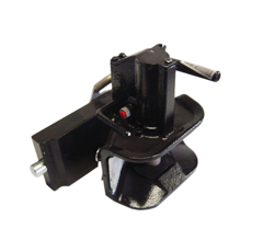 Zugmaul automatisch,W= 330 S32, Ø 32 mm Bolzen, CH-I, Schwarz, Scharmüller