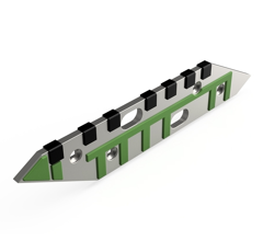 Contre-sep Gauche avec plaquettes carbure équerres et rechargement GRÉGOIRE BESSON 177319 adaptable