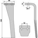 Kreiseleggenzinken - links RH71L RH  Pöttinger