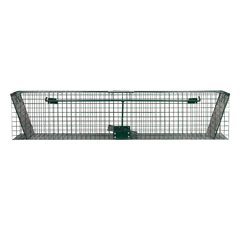 Boîte à fauve type USA à 2 entrées 127 x 26 x 26 cm - BOXTRAP