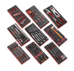 Composition d'outils 9 modules pour servante 101 pièces | FACOM
