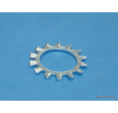 Zahnscheibe verzinkt, außengezahnt M16 