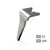 Dent de herse rotative Gauche plaquettes carbure, fixation rapide BREVIGLIERI E0100130 adaptable