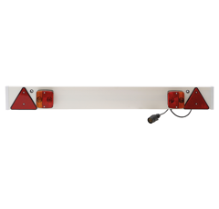 Rampe d'éclairage remorque 1,2 m adaptable