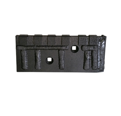 Câle de contre-sep Droite carbure équerres et rechargement pour charrue GRÉGOIRE BESSON 177349 adaptable