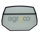 Vitre de toit plate - teintée pour téléscopique JCB 827/80272 adaptable