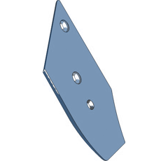 Scharspitze - links 3363987M Lemken by Muzzi Industrie