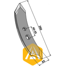 Soc double pointe pour cultivateur KVERNELAND KK193570 adaptable - Blacksteel©