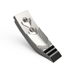 Soc de cultivateur plaquettes carbure arrière et renfort acier HORSCH 00311069 adaptable