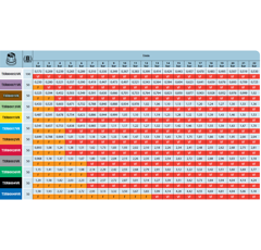 Buse pulvérisateur à turbulence TXR 80° 015 Vert - TEEJET