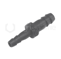 Raccord double 25 mm Ø 3,9 - 5,3 mm pour machine agricole adaptable