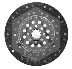 Disque d'embrayage pour tracteur DAVID BROWN 3280243100 adaptable