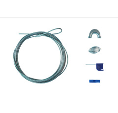 Kit d'haubanage pour piquet de tête en bois 3 mm - GRIPPLE