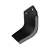 Lame gauche pour Fraise/Rotavator KRONE 1072690 adaptable - Blacksteel©