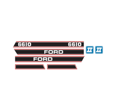 Autocollants pour tracteur FORD 83952741 adaptable