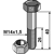 Sechskantschraube M14x1,5x40 mit Sicherungsmutter - Mehrere Marken