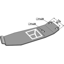 Patin pour faucheuse JOHN DEERE CC26700 adaptable - BlackSteel©