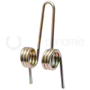 Ressort de flexion pour presses à balles DEUTZ-FAHR 06215662 adaptable