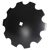 Disque crénelé ∅560x6 pour cover crop adaptable