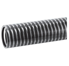 Tuyau PVC à Spiralé noir - Spécial semoir - 25 m