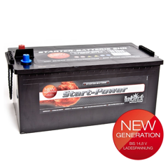 Batterie 12 V 225 AH 72512SHDGUG Intact