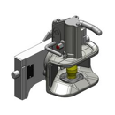 Zugmaul automatisch,W= 310 S38, Ø 38 mm Bolzen, CH-I,     