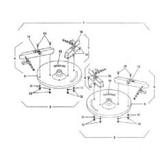 Palette de semoir droite 170 mm pour épandeur à engrais AMAZONE 933045 origine