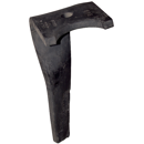 Dent droite pour herse rotative KUHN K2502270 origine