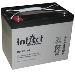 Batterie 12 V 75 AH BP1275 Intact