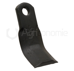 Couteau-Y pour broyeur 135x40mm KVERNELAND MA7800080 adaptable 