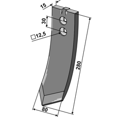 Scharspitze Väderstad Nachbau 101IND1377